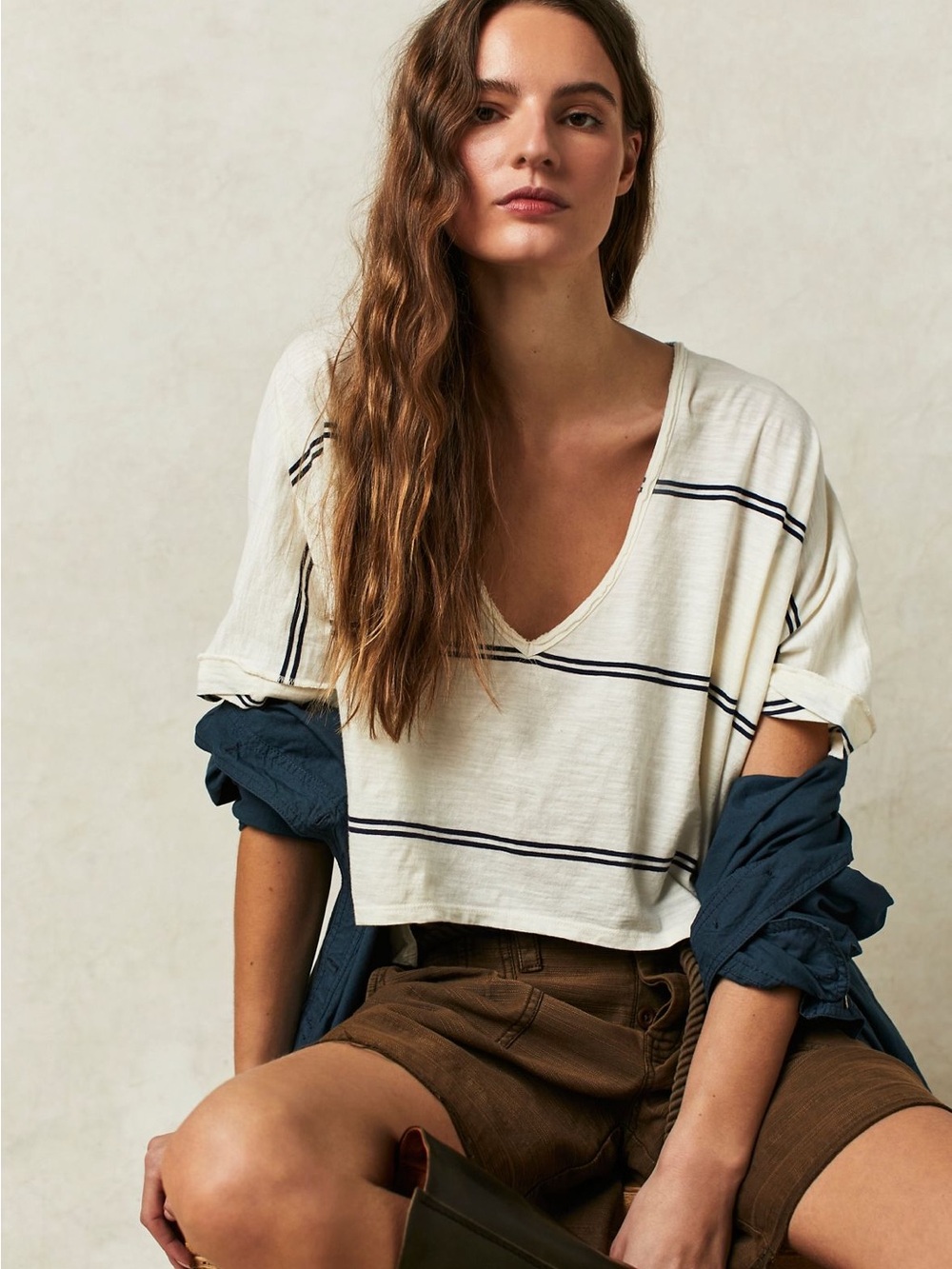 Free People Jaydon Stripe Tee